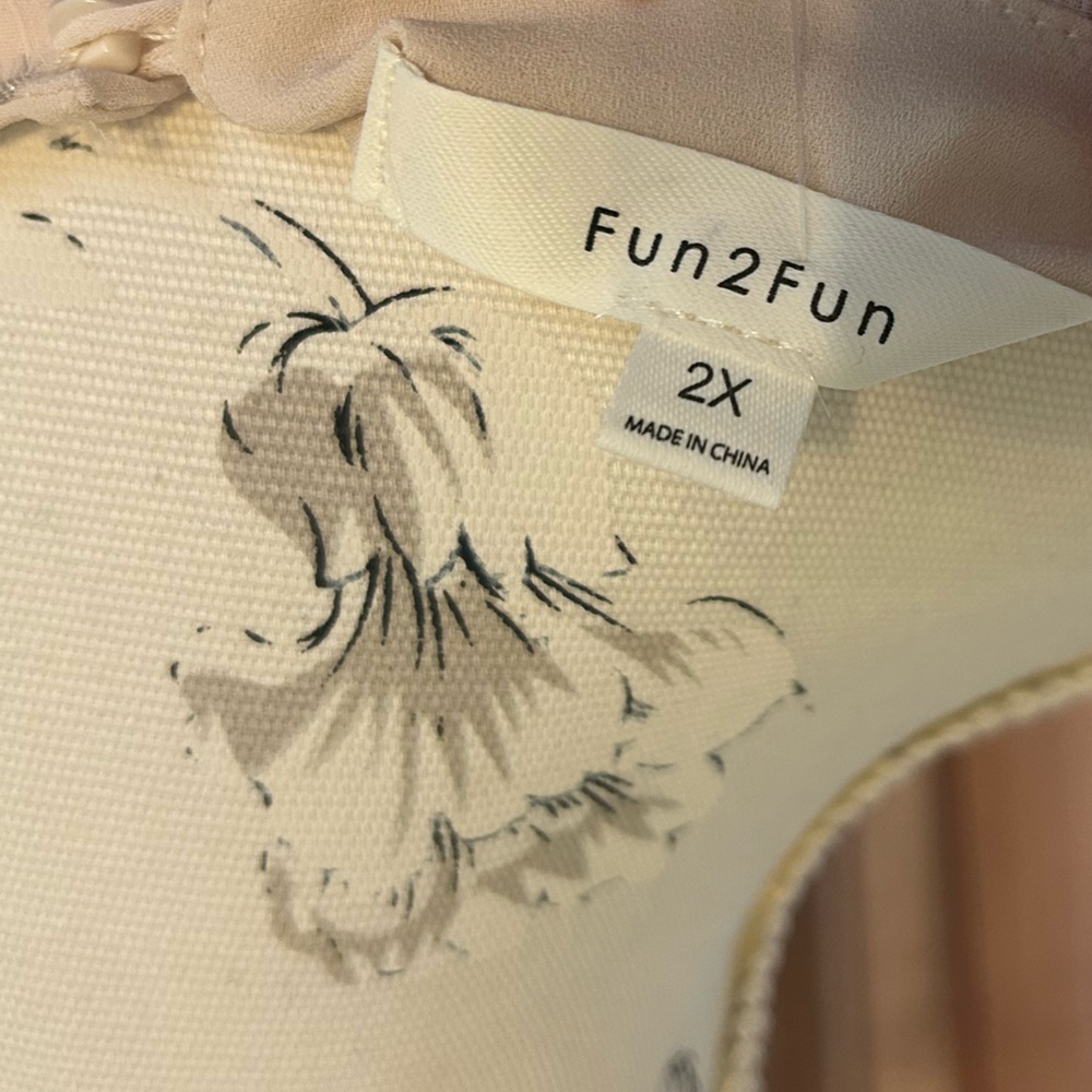 Fun 2 Fun Rayleigh Blouse - Picture 6 of 7